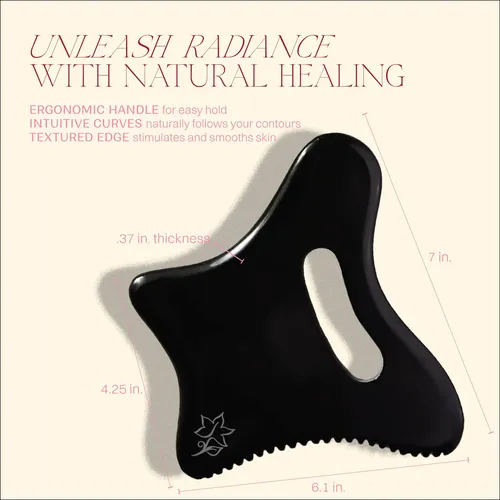 Herramienta Gua Sha Ivy Skin Para Masaje Facial Y Corporal D