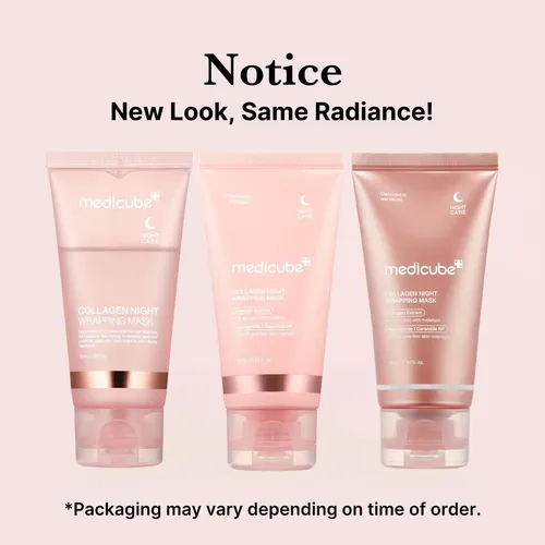Medicube Collagen Night Wrapping Mask 75ml – K Beauty Momento De Aplicación Noche Tipo De Piel Todo Tipo De Piel