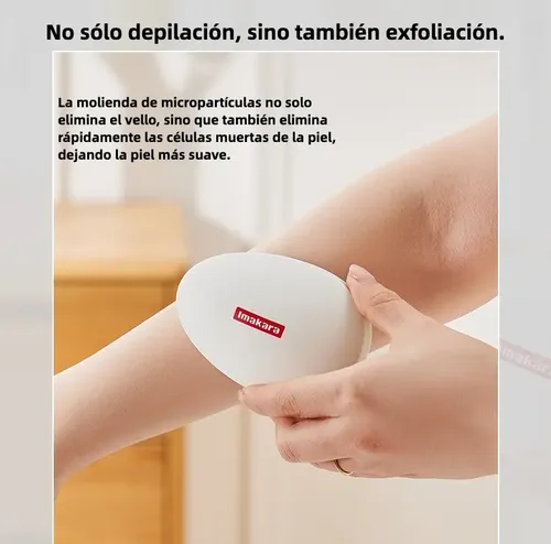 Depilador Físico Indoloro 2en1 Exfoliante Corporal Unisex