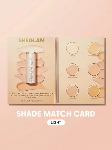 Sheglam Base Magnet High Coverage Foundation Stick Muestra