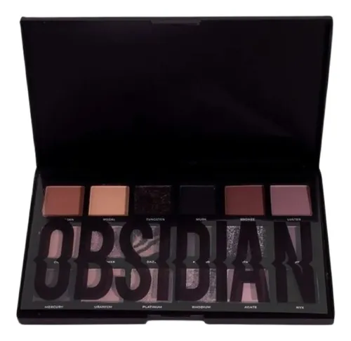 Paleta De Sombras De Ojos Obsidian Precious Ruby Rose