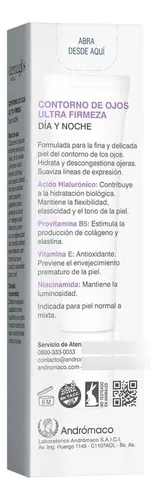 Dermaglós Facial Ultra Firmeza Crema Contorno De Ojos Día