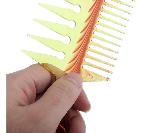 Antiestático De Plástico Cepillo De Cabello De