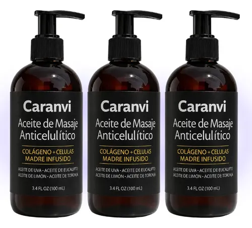 Aceite De Masaje Reafirmante Anticelulitis (oferta) X3