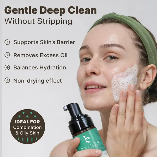 Limpiador Facial Espumoso Beauty By Earth Con Natural Ingred