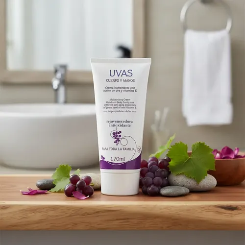 Crema De Cuerpo Y Manos Por 170 Ml Uvas Carmen Suain