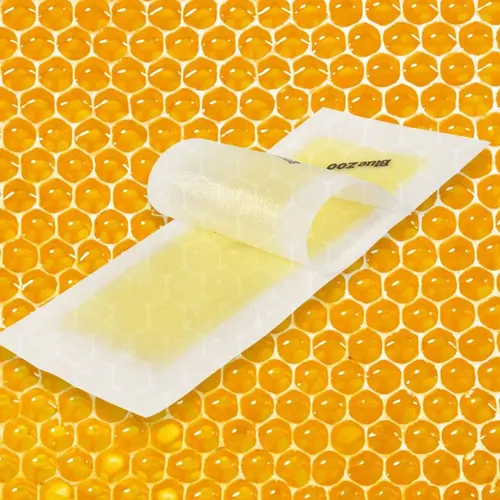 Tiras De Cera Para Cejas Faciales Tiras De Depilación Miel