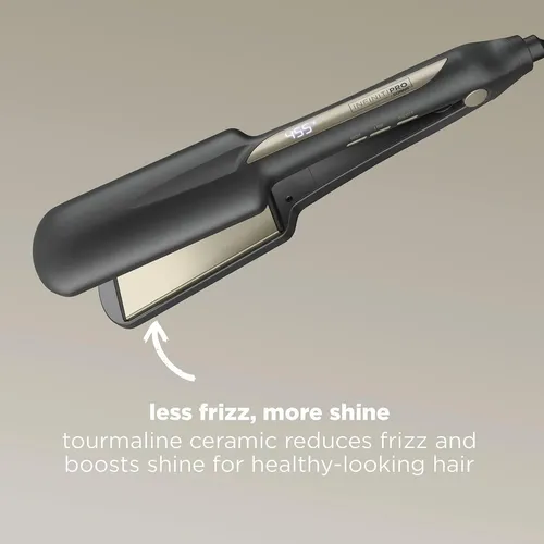 Plancha De Pelo Conair, 5 Cm, 5 Ajustes De Calor, Color Gris