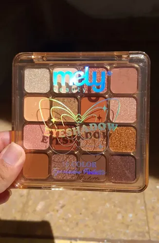 2 Paletas De Sombras Para Ojos X 16 Colores Mely