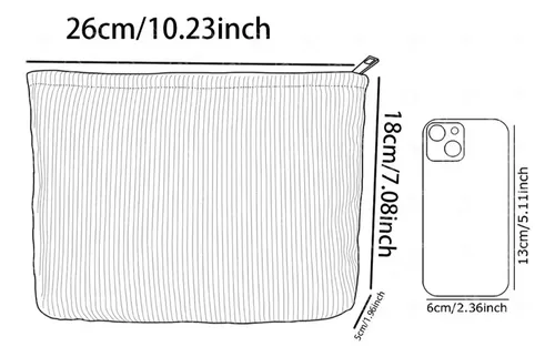 Bolsa De Maquillaje Con Cremallera, Bolsa De Viaje Ligera