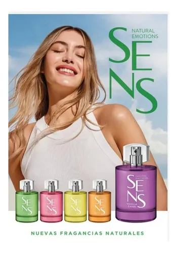 Sens Natural Emotions Grosellas Rosas Perfume Mujer Edt 100