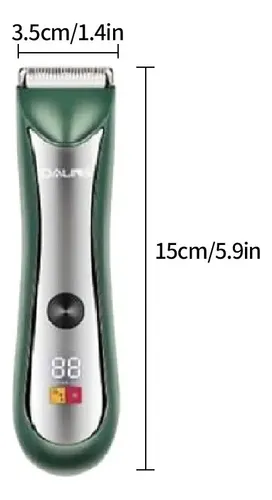 Corta Pelo Afeitadora Corporal Ceramica Recargable Display