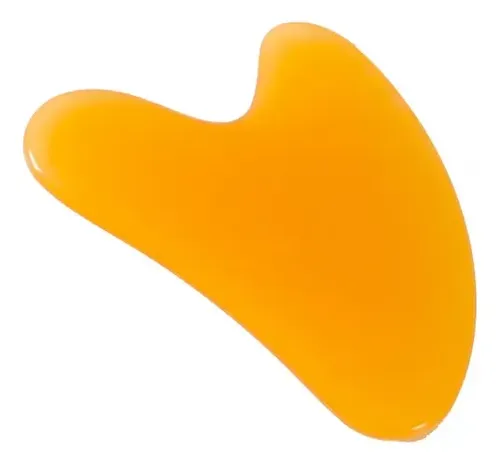 Forma De Masaje Con Cera De Abeja, 1 Unidad, Spa, Para Raspa Amarillo