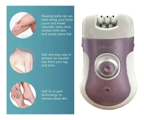 Depiladora Electrica Mujer 4 En 1 Zonas Intimas Recargable