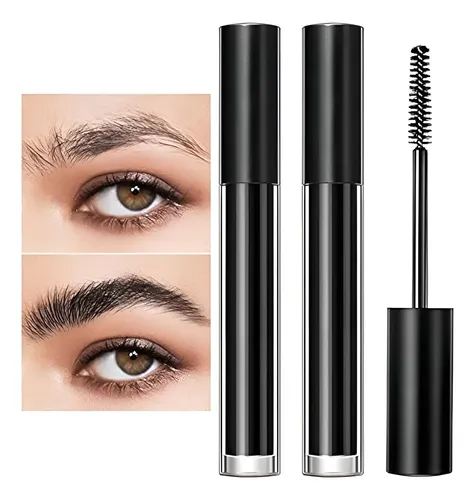 Dageda Gel Fijador De Cejas Negro, Paquete De 2