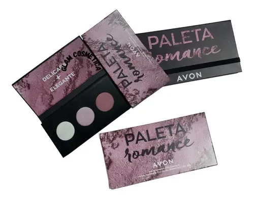 Avon paleta de sombras romance 3.6g