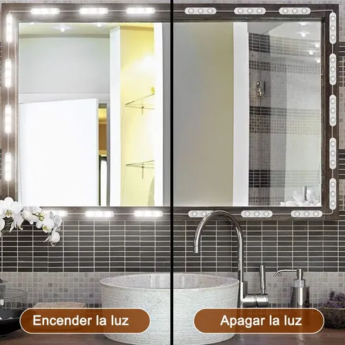 Luces Led Regulables Para Espejo De Maquillaje, 3 Metros