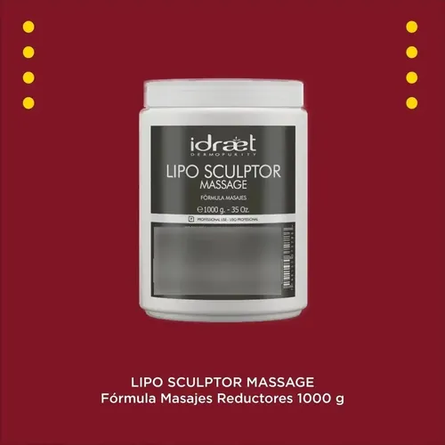Lipo Sculptor Idraet Crema Corporal Reductora Reafirmante
