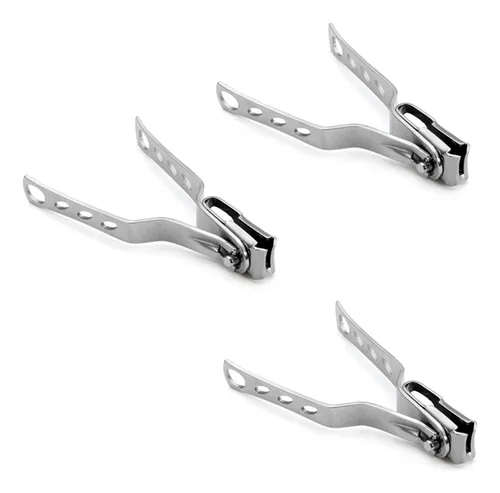 Cortaúñas Con Puntas De Uñas De Acero Inoxidable, 3 Unidades
