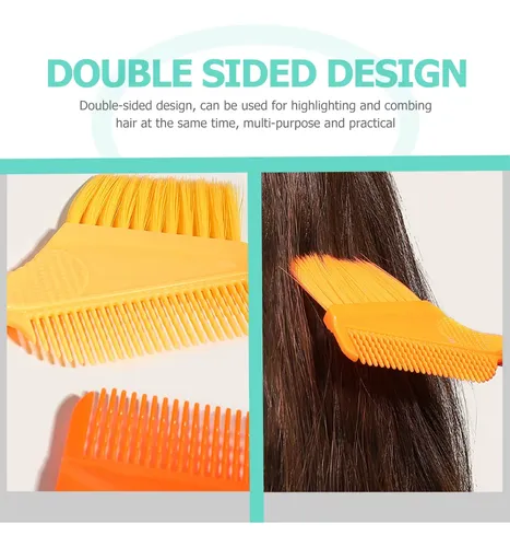 Set De 3 Cepillos Para Tintura De Cabello, Peinados Y Colora
