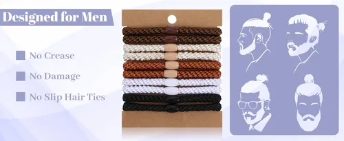 Paquete De 10 Cintas Trenzadas Para El Cabello