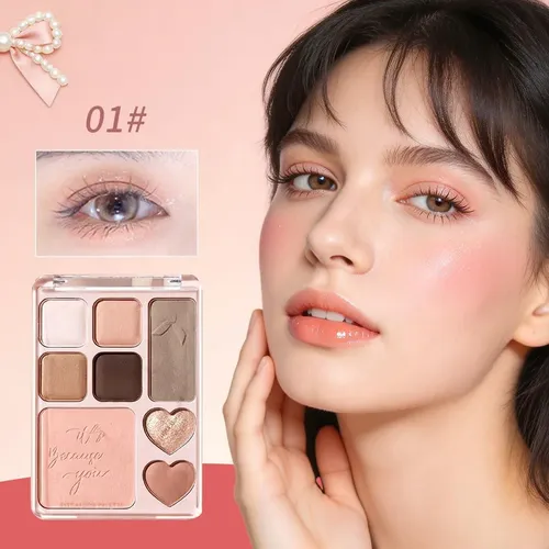 Paleta All In One Maquillaje Stmbsheng 8 Colores Sombras