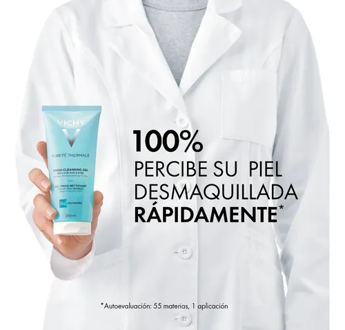 Vichy Purete Thermale Gel Fresco Limpiador Elimina Impurezas Pieles Sensibles