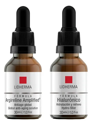 Skincare Rutina Antiage Serum Arrugas Hialuronico Lidherma