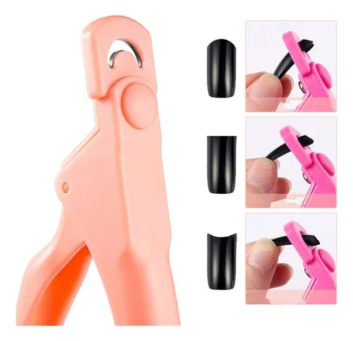 Set De 4 Cortauñas Con Tapa, Tijeras Profesionales Para Mani