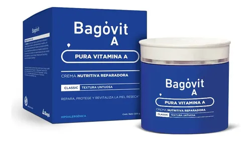 Bagóvit A Classic Crema Nutritiva 200g Vitamina A Estrias