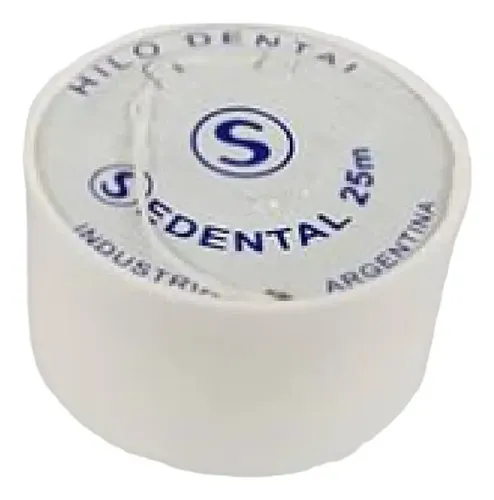 Hilo Dental Acintado Sedental 25m Resistente Placa Bacteriana