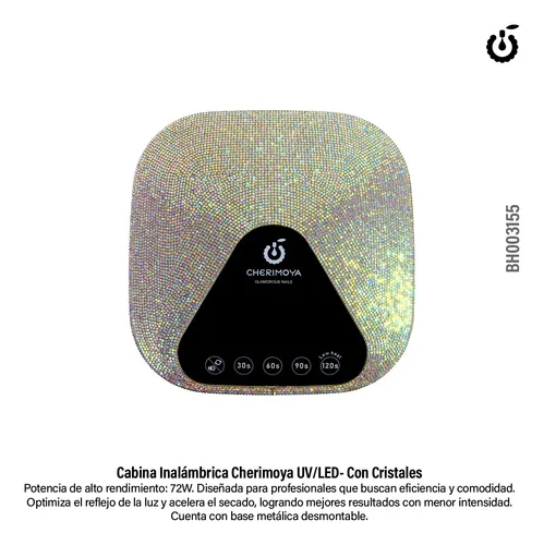 Secador De Uñas Led Uv Profesional 72w Cherimoya