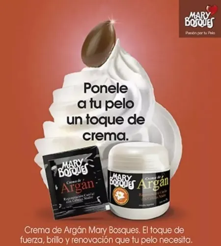 Crema Regeneradora Capilar Argan Mary Bosques Celulas Madre