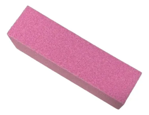 Bloque Pulidor Lima Rosa Jessamy L53 Espuma Papel de Lija Manicura