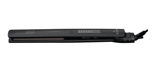 Plancha De Cabello Gama Chia Elegance Led Negro