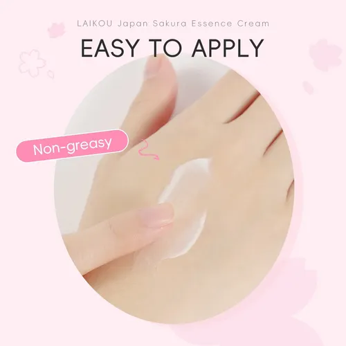 Crema Facial Laikou Japan Sakura Essence 50g Normal Día/noche