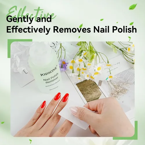 Removedor De Uñas Sin Acetona Jodsone 6.09 Fl Oz (con