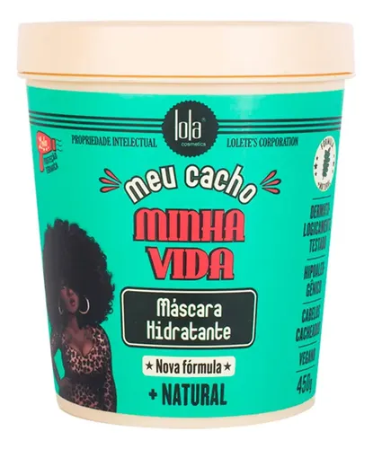 Máscara Cabellos Rizados Meu Cacho Minha Vida X450 Gr Lola