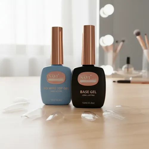 Base Y Top Coat Navi Esmalte Semipermanente Transparente10ml