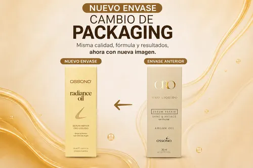 Ossono Oro Liquido Serum Argan Reparador De Puntas Brllo 30m