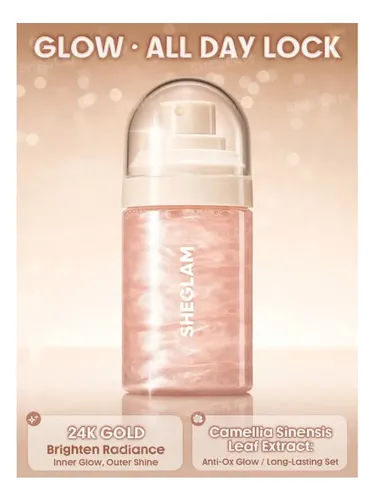Sheglam Light Me Up Iluminous Spray Fijador Rostro Luminoso