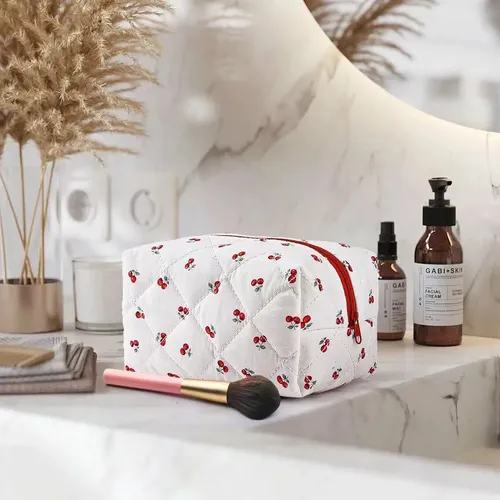 Neceser Floral Acolchado, Neceser Floral Grande, Bolsa Cosmé