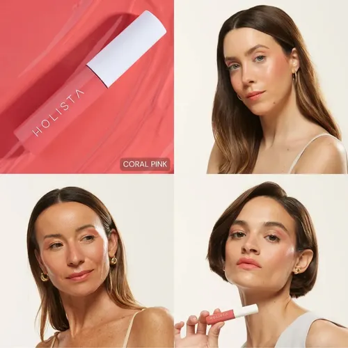 Holista Skincare Blush Rubor Líquido 8 Ml Tono Del Maquillaje Coral Pink
