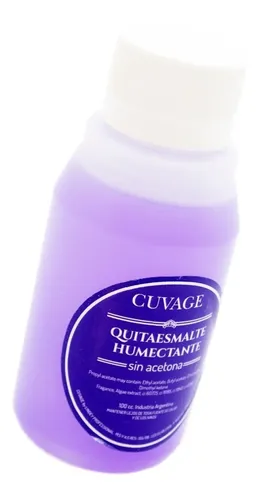 Cuvage Quitaesmalte Uñas Humectante Sin Acetona X100ml