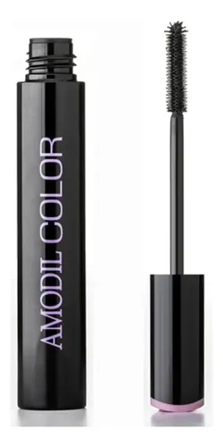 Mascara De Pestañas Glam Lash Amodil 4d Color Negro Amodil
