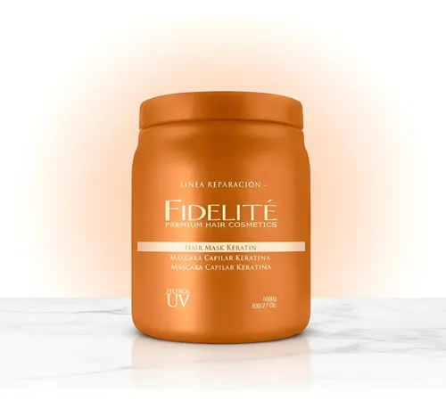 Mascara Capilar Fidelite Keratina 1000gr Reparacion Pro
