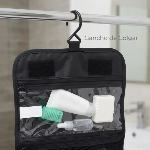 Necesaire Organizador Colgante Impermeable de Viaje para Cosméticos y Maquillaje
