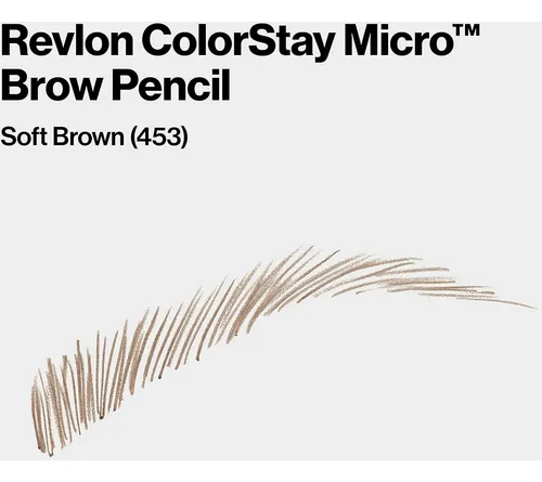 Lápiz Micro Para Cejas Revlon Colorstay Soft Brown