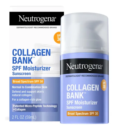 Crema Hidratante Neutrogena Collagen Bank Spf 30, 2 Onzas Lí