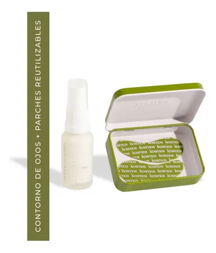 Kit Parches Ojeras Reutilizables +crema Contorno Ojos Kosmos